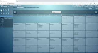 Click for larger image Monthly Overview