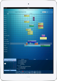 Room Booking System for tablets and iPads