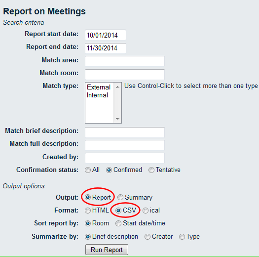 Migrate a MRBS calendar and import into MIDAS