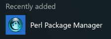 Open Perl Package Manager