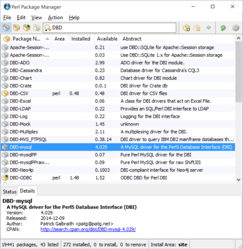 activeperl release memory