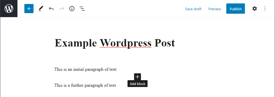 Add new block to WordPress