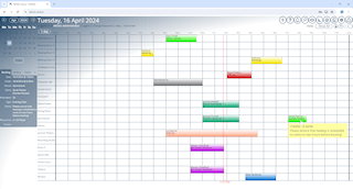 The Main Scheduling Window (Single Day View)